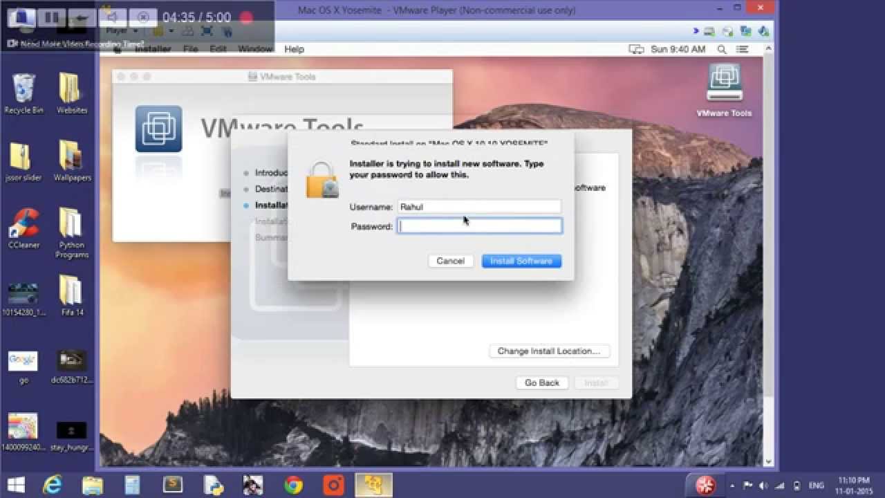 Virtualbox mac os x 10.5